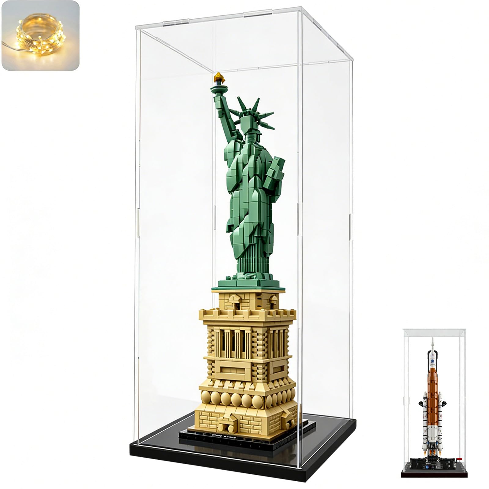 Amazon.com: Thickened 3MM Clear Acrylic Display Case for Lego